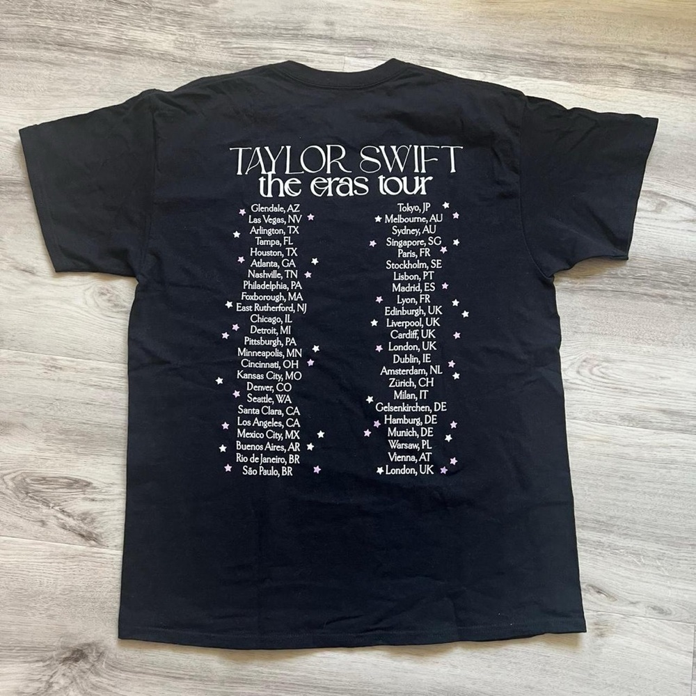 Taylor Swift Black and Purple Tour Tee - Picture 4 of 4
